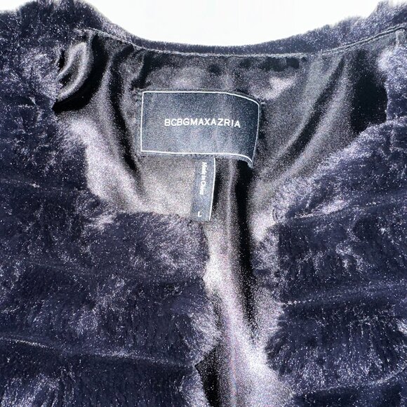 BCBGMaxaria Faux Fur Shrug - Picture 2 of 6